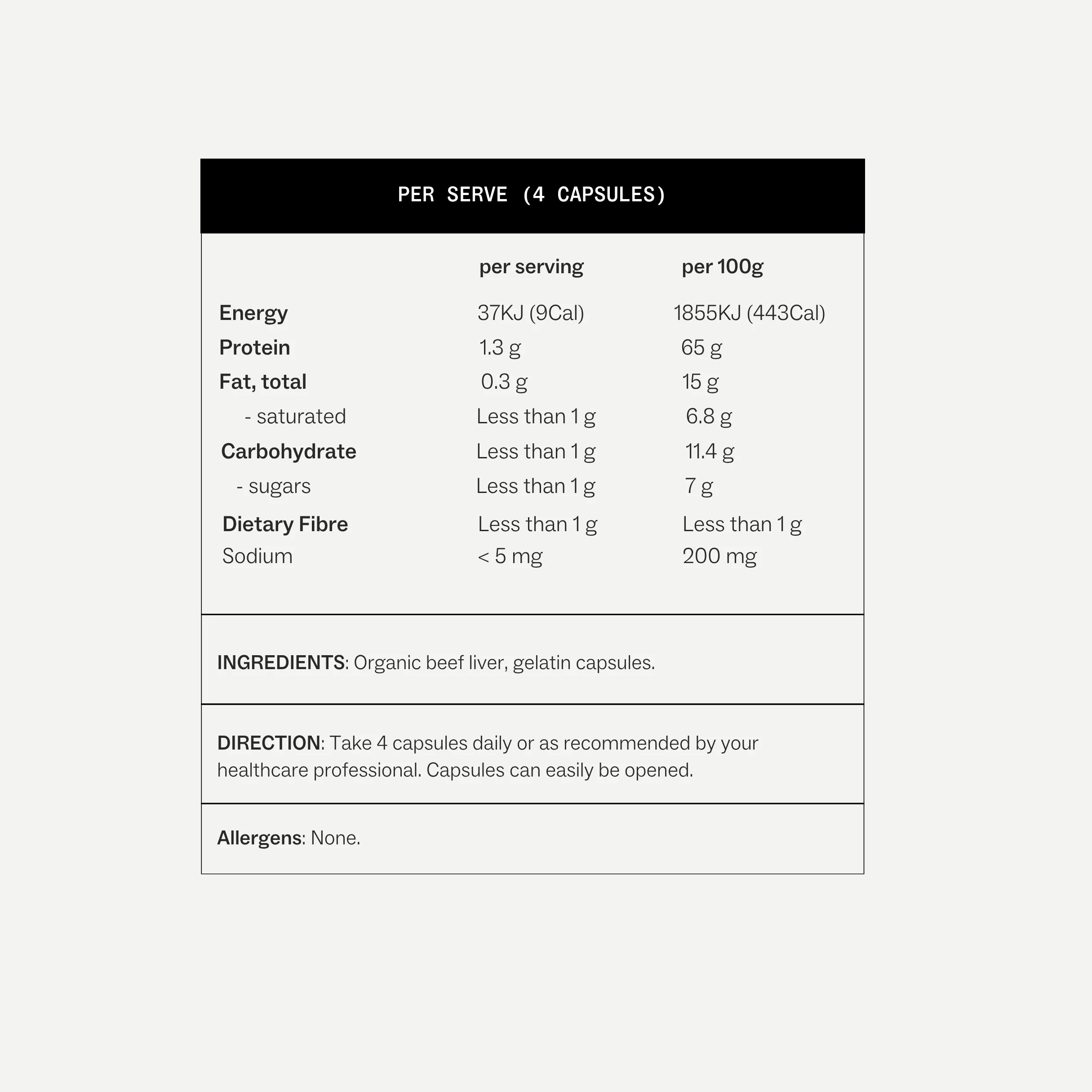 Organic Liver Capsules - Image 6